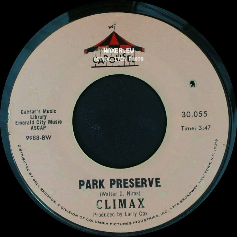 Climax - Park Preserve / Precious And Few side A