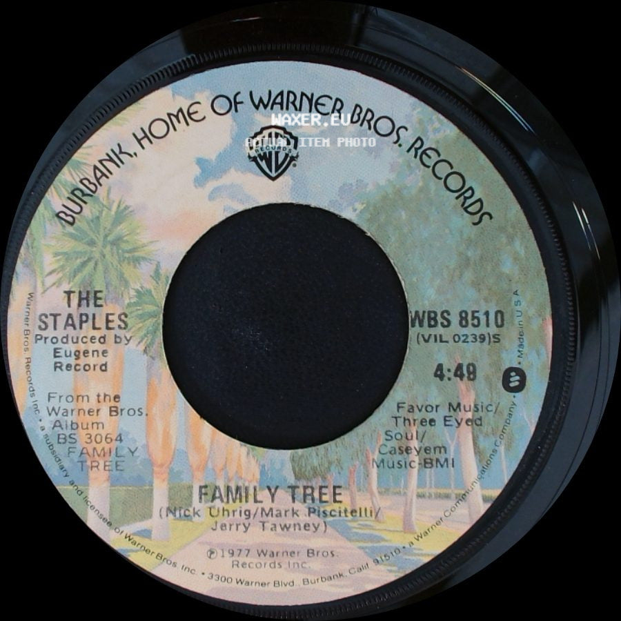 The Staples - I Honestly Love You (Edit) / Family Tree side B