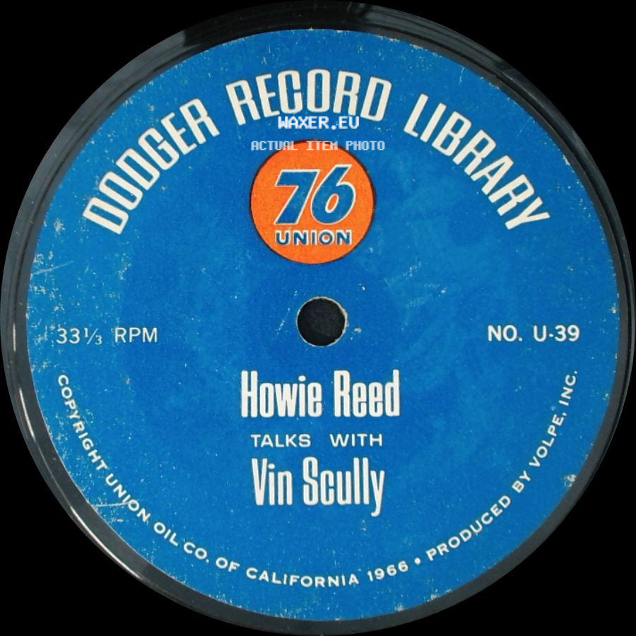 Howie Reed / Ron Fairly - Talks With Vin Scully / Talks With Vin Scully side A