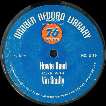 Howie Reed / Ron Fairly - Talks With Vin Scully / Talks With Vin Scully side A