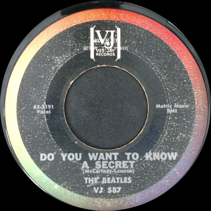 The Beatles - Thank You Girl / Do You Want To Know A Secret side B