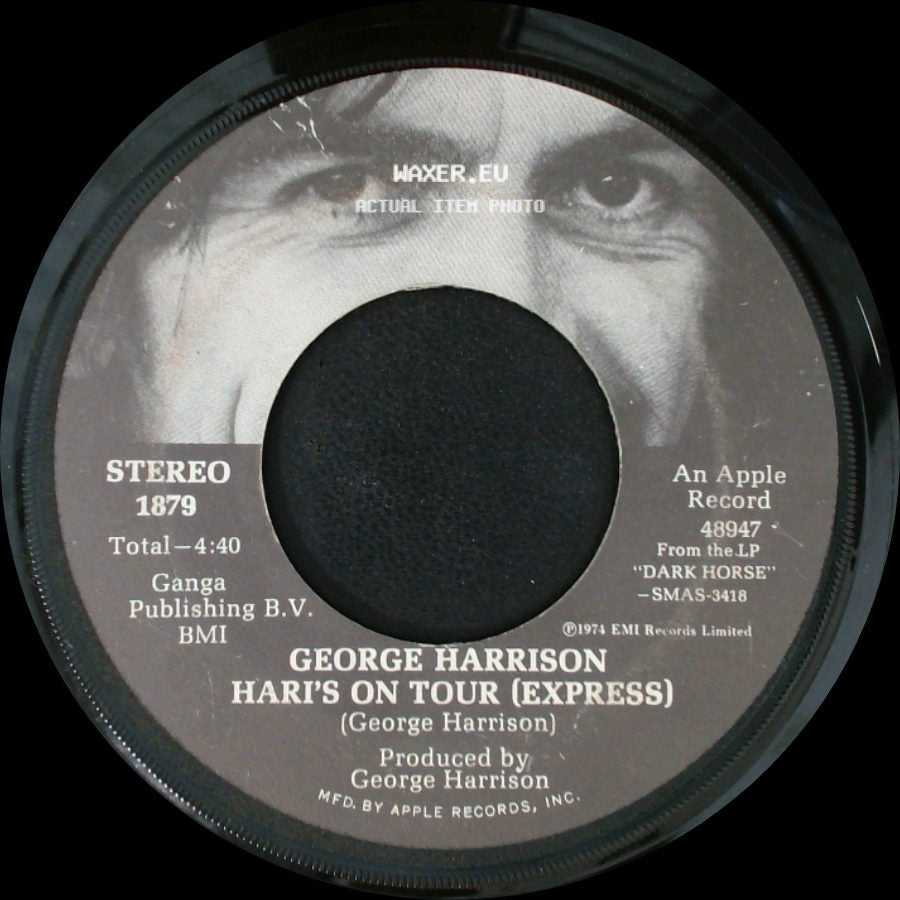 George Harrison - Ding Dong; Ding Dong / Hari's On Tour (Express) side B