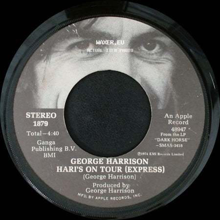George Harrison - Ding Dong; Ding Dong / Hari's On Tour (Express) side B