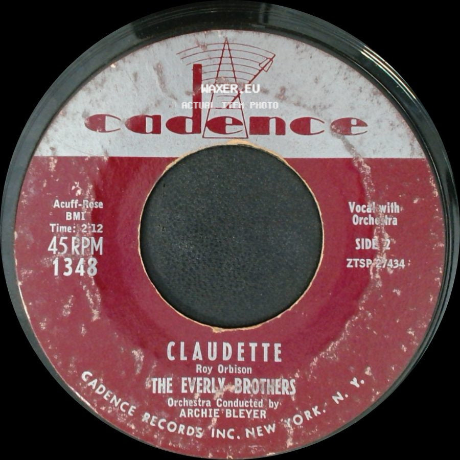 The Everly Brothers - All I Have To Do Is Dream / Claudette side B