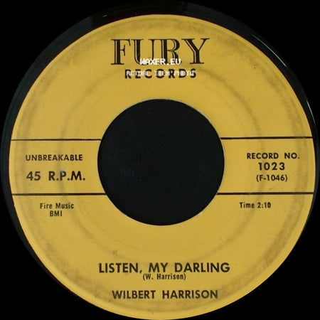 Wilbert Harrison - Kansas City / Listen, My Darling side B
