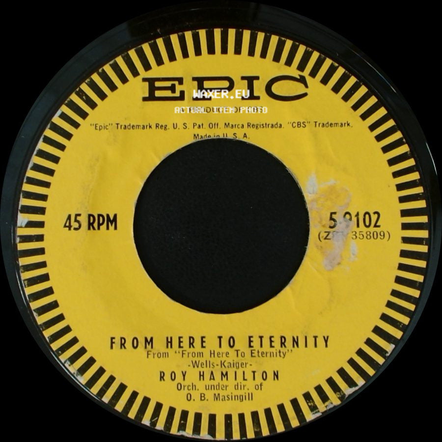 Roy Hamilton - From Here To Eternity / Unchained Melody side A