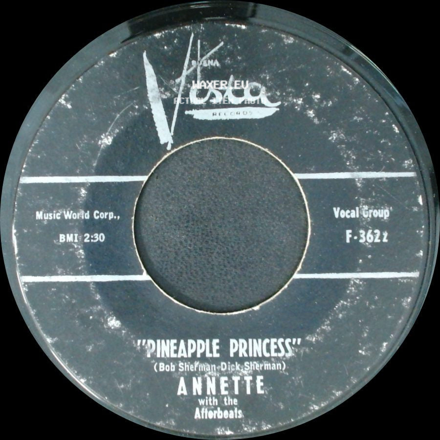 Annette With The Afterbeats - Pineapple Princess / Luau Cha Cha Cha side A