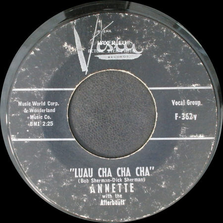 Annette With The Afterbeats - Pineapple Princess / Luau Cha Cha Cha side B