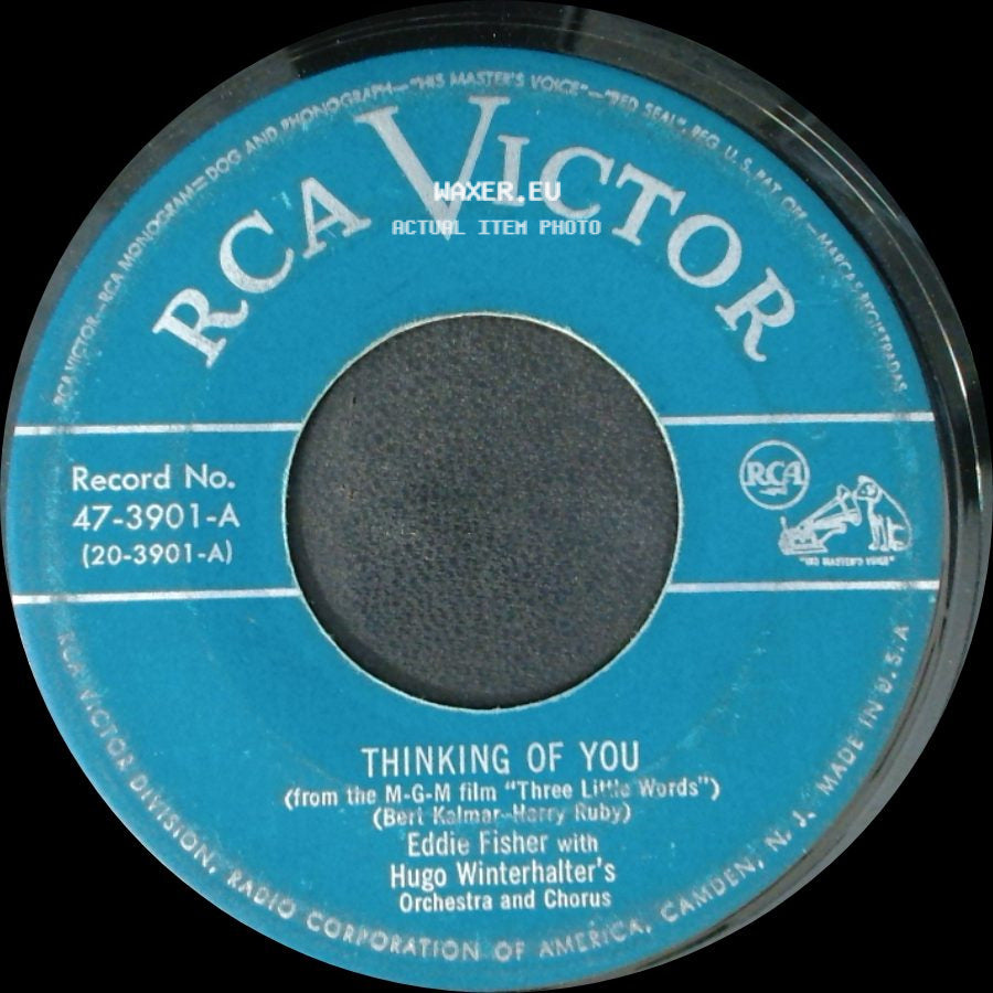 Eddie Fisher / Eddie Fisher With Hugo Winterhalter's Orchestra And Chorus - If You Should Leave Me / Thinking Of You side B