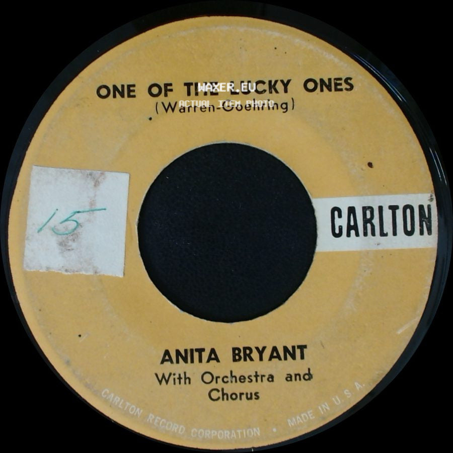 Anita Bryant - Love Look Away / One Of The Lucky Ones side B