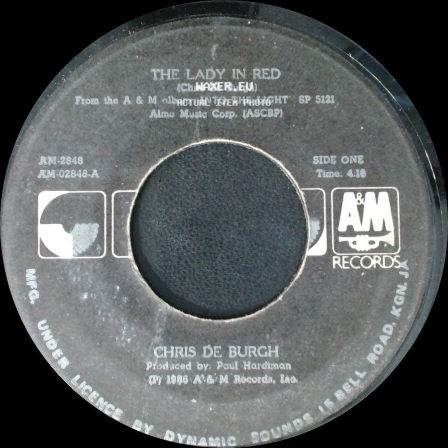 Chris De Burgh - The Lady In Red / The Vision side A