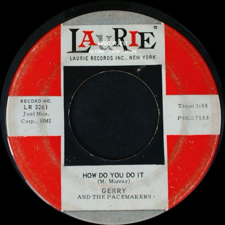 Gerry And The Pacemakers - How Do You Do It / You'll Never Walk Alone side A