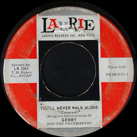 Gerry And The Pacemakers - How Do You Do It / You'll Never Walk Alone side B