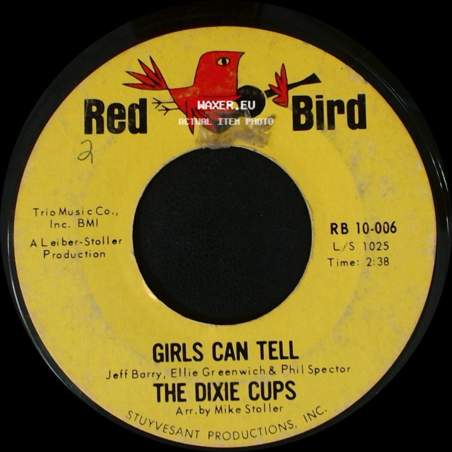 The Dixie Cups - People Say / Girls Can Tell side B