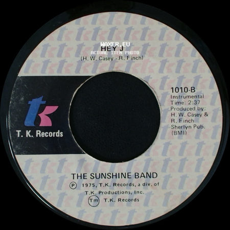 The Sunshine Band - Hey J / Shotgun Shuffle side A