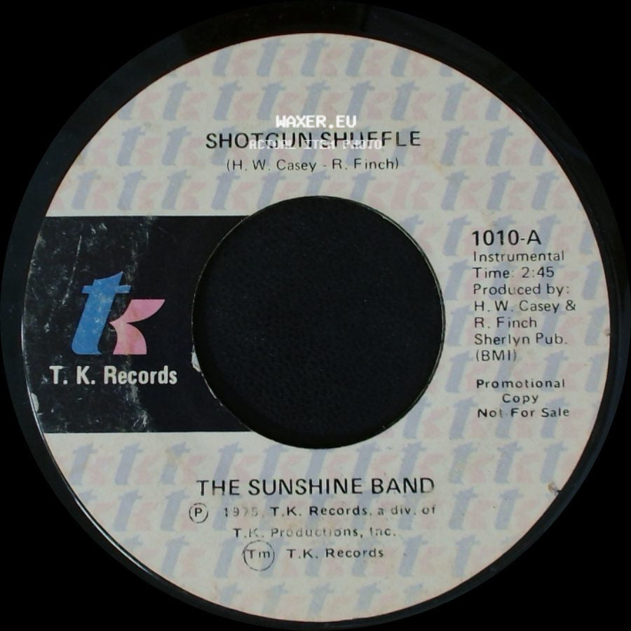 The Sunshine Band - Hey J / Shotgun Shuffle side B