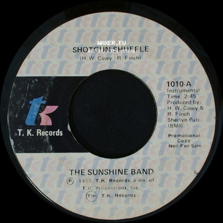 The Sunshine Band - Hey J / Shotgun Shuffle side B