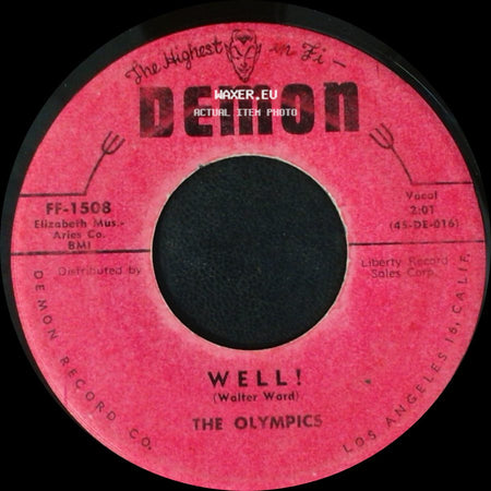The Olympics - Well! / Western Movies side A