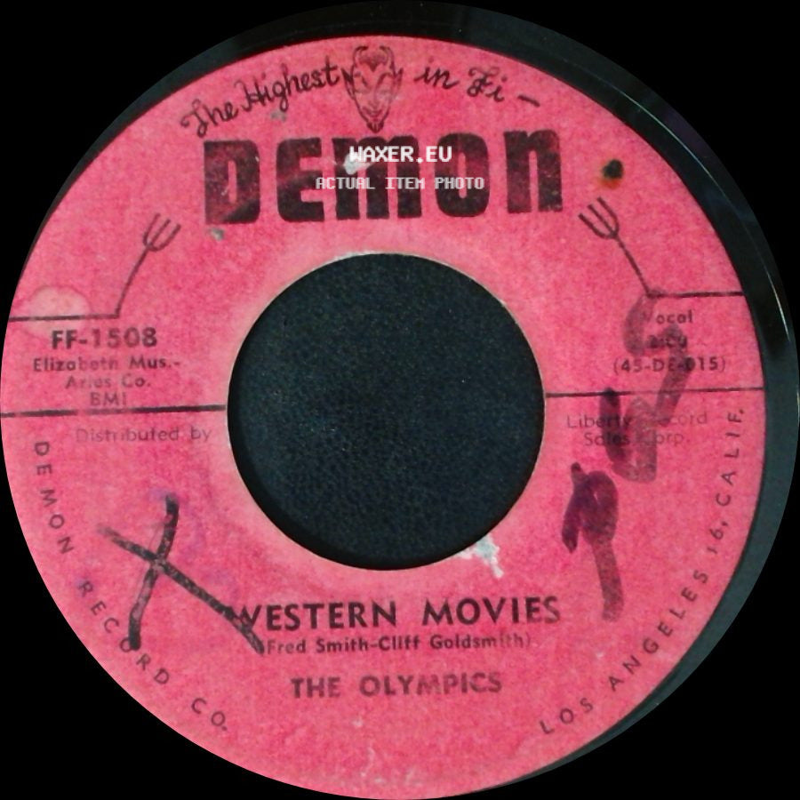 The Olympics - Well! / Western Movies side B