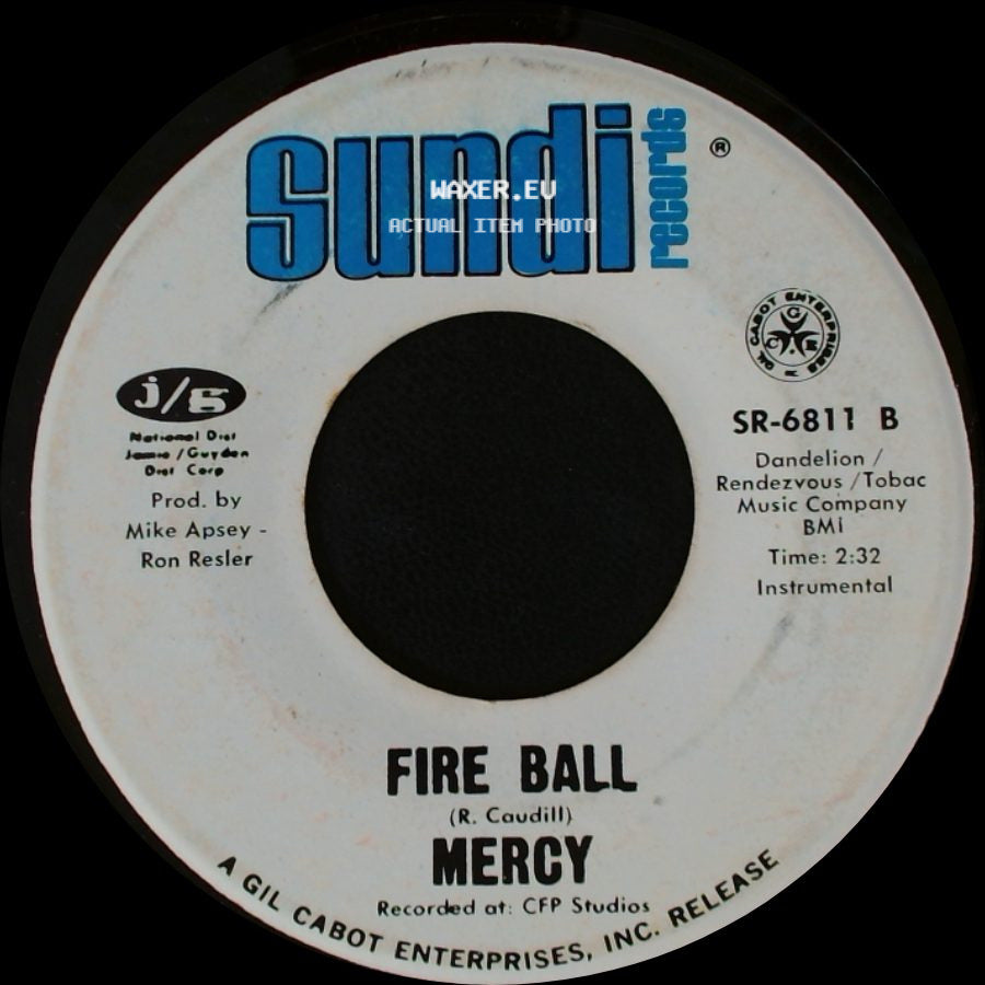 Mercy - Love (Can Make You Happy) / Fire Ball side B