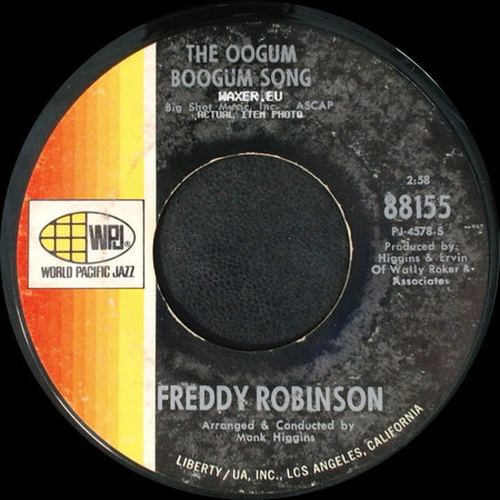 Freddy Robinson - The Oogum Boogum Song / Black Fox side A