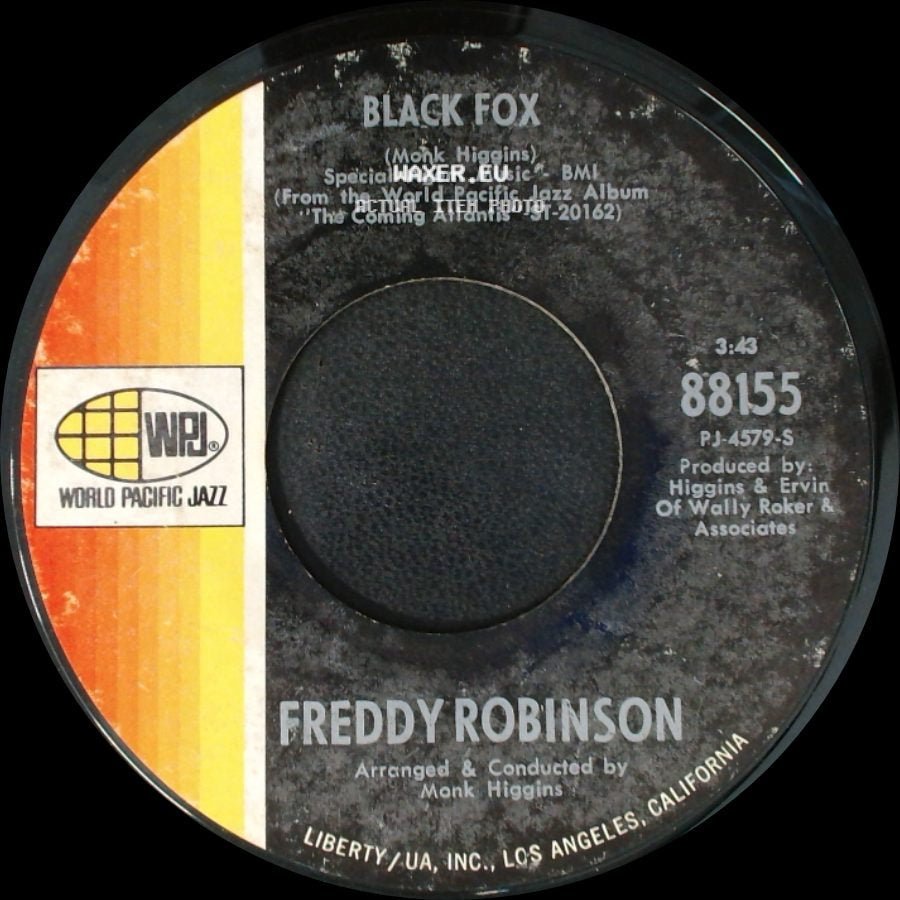 Freddy Robinson - The Oogum Boogum Song / Black Fox side B