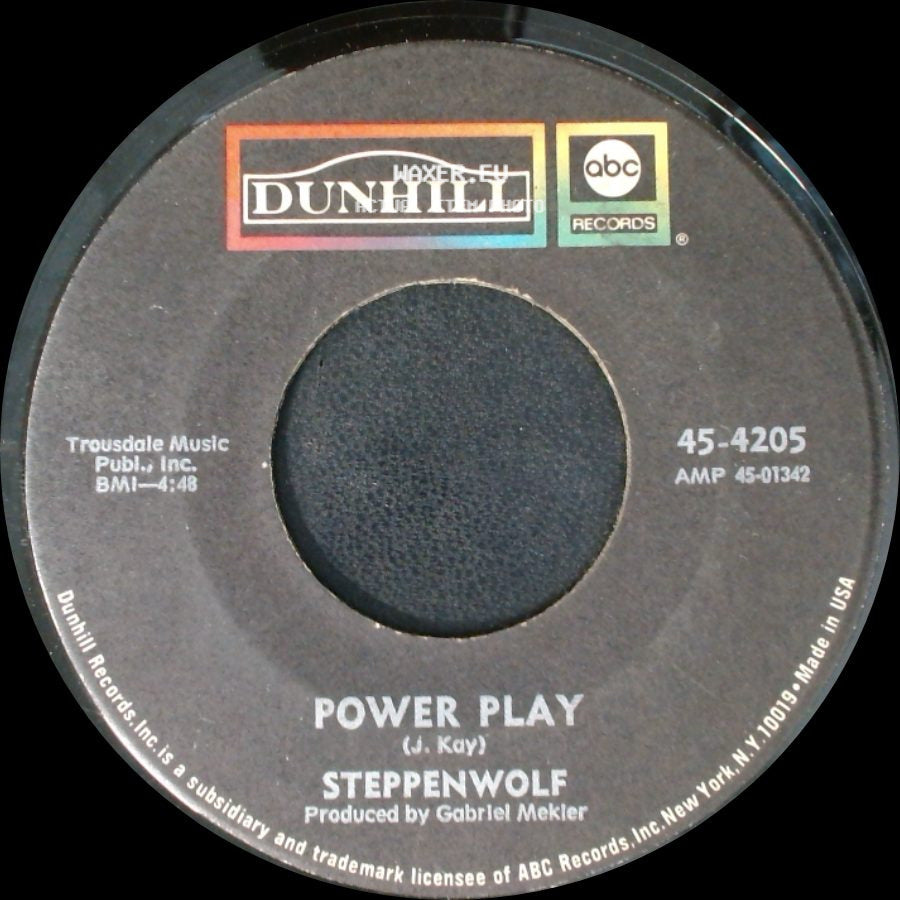 Steppenwolf - Power Play / Move Over side A
