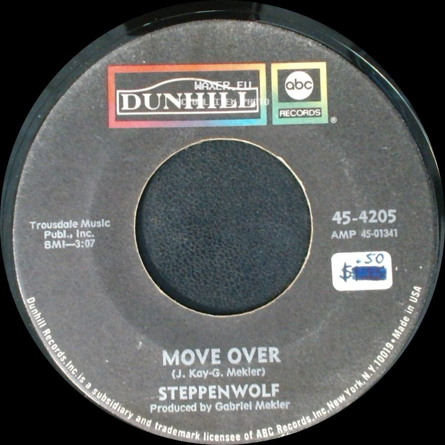 Steppenwolf - Power Play / Move Over side B