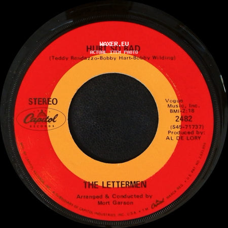 The Lettermen - Catch The Wind / Hurt So Bad side B