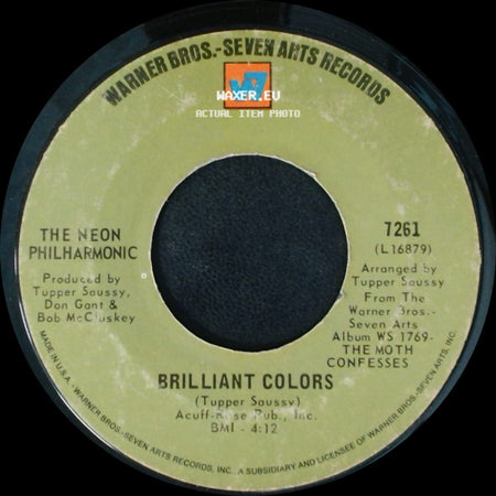 The Neon Philharmonic - Brilliant Colors / Brilliant Colors side A