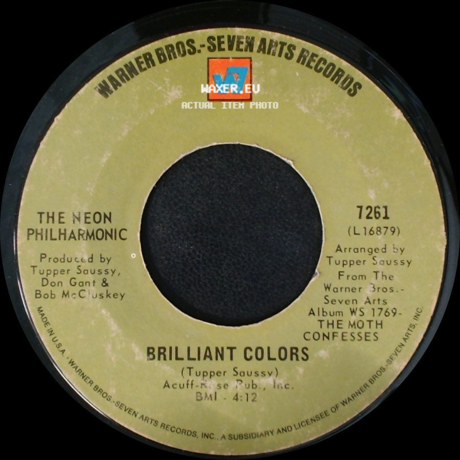 The Neon Philharmonic - Brilliant Colors / Brilliant Colors side B