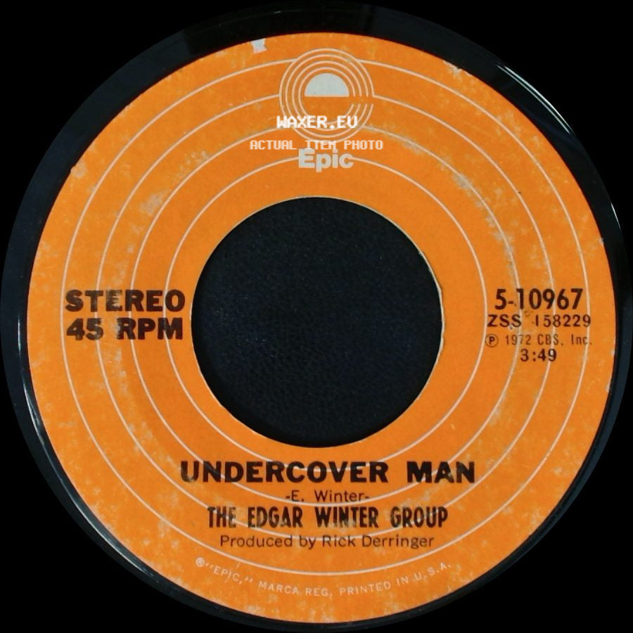 The Edgar Winter Group - Frankenstein / Undercover Man side B