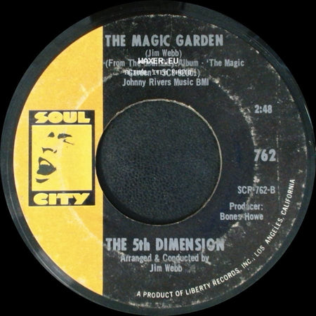 The 5Th Dimension - Carpet Man / The Magic Garden side B