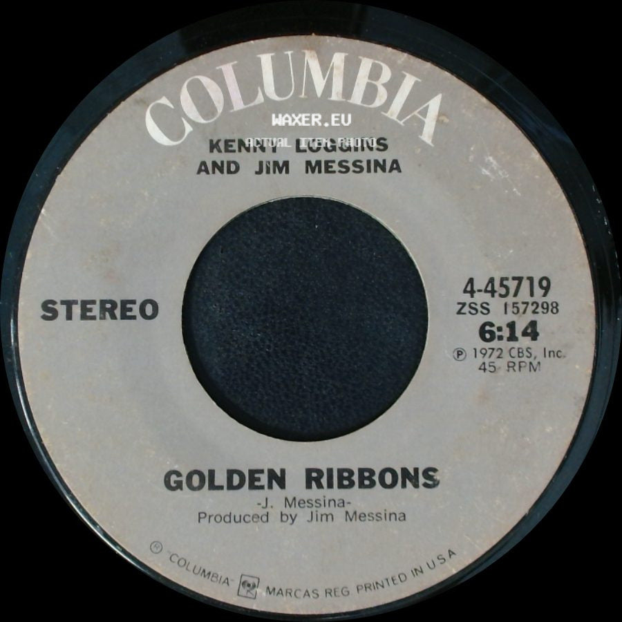 Kenny Loggins And Jim Messina - Golden Ribbons / Your Mama Don't Dance side A