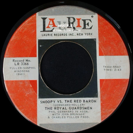 The Royal Guardsmen - I Needed You / Snoopy Vs. The Red Baron side B