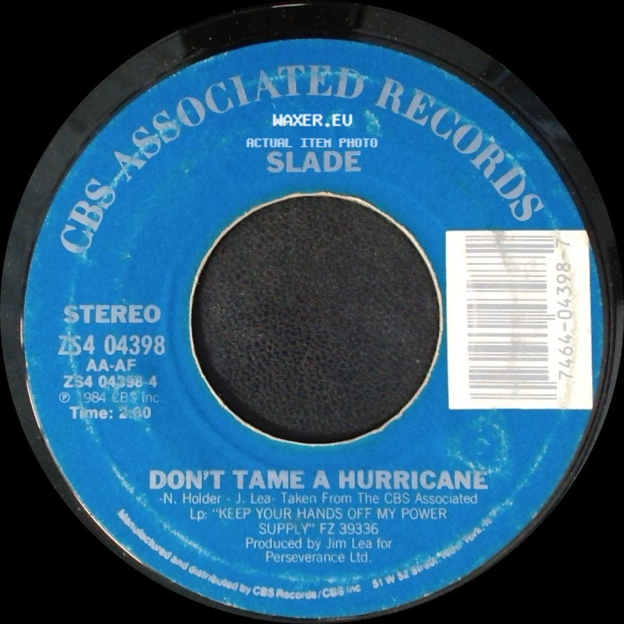 Slade - Don't Tame A Hurricane / Run Runaway side A