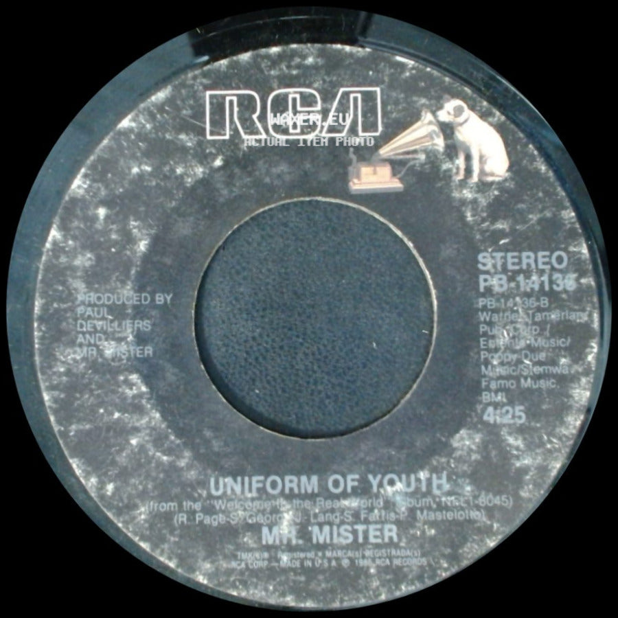 Mr. Mister - Uniform Of Youth / Broken Wings side A