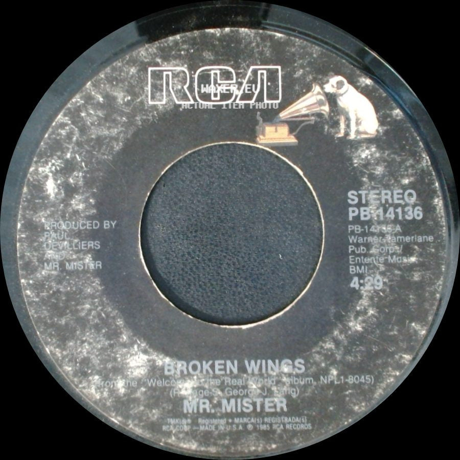 Mr. Mister - Uniform Of Youth / Broken Wings side B