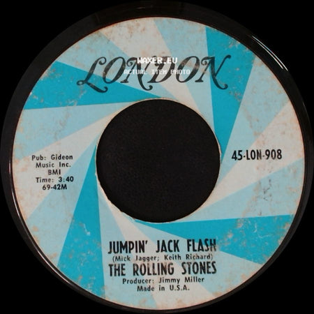 The Rolling Stones - Child Of The Moon / Jumpin' Jack Flash side B