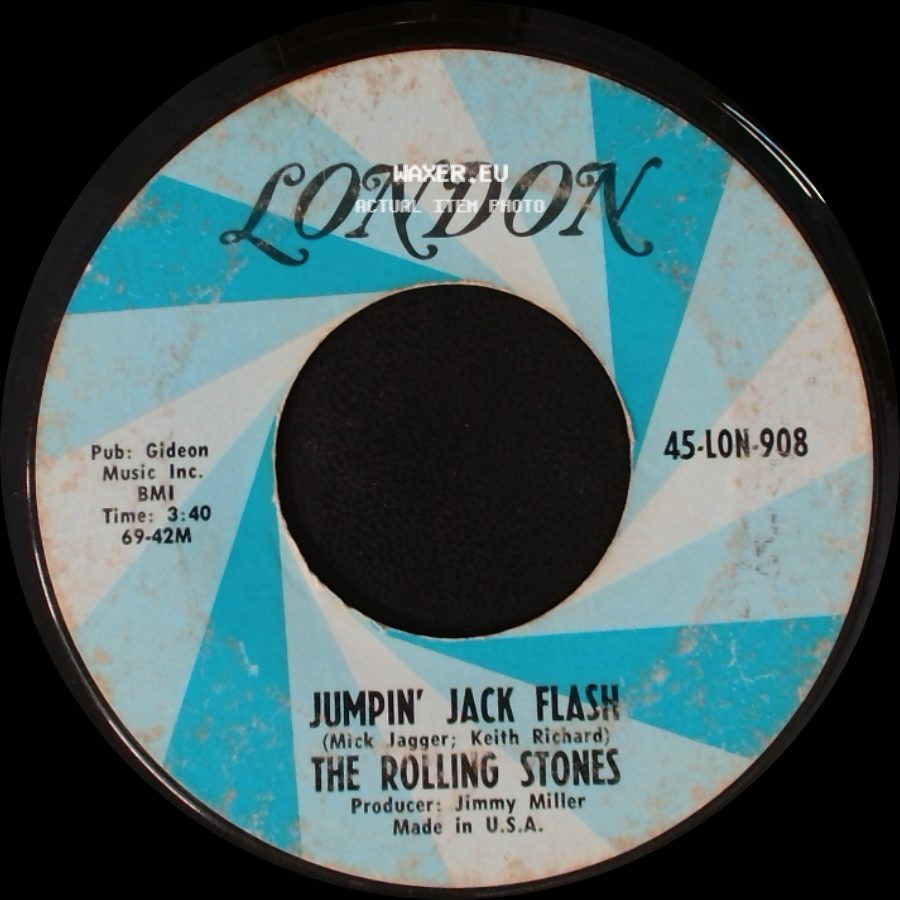 The Rolling Stones - Child Of The Moon / Jumpin' Jack Flash side B