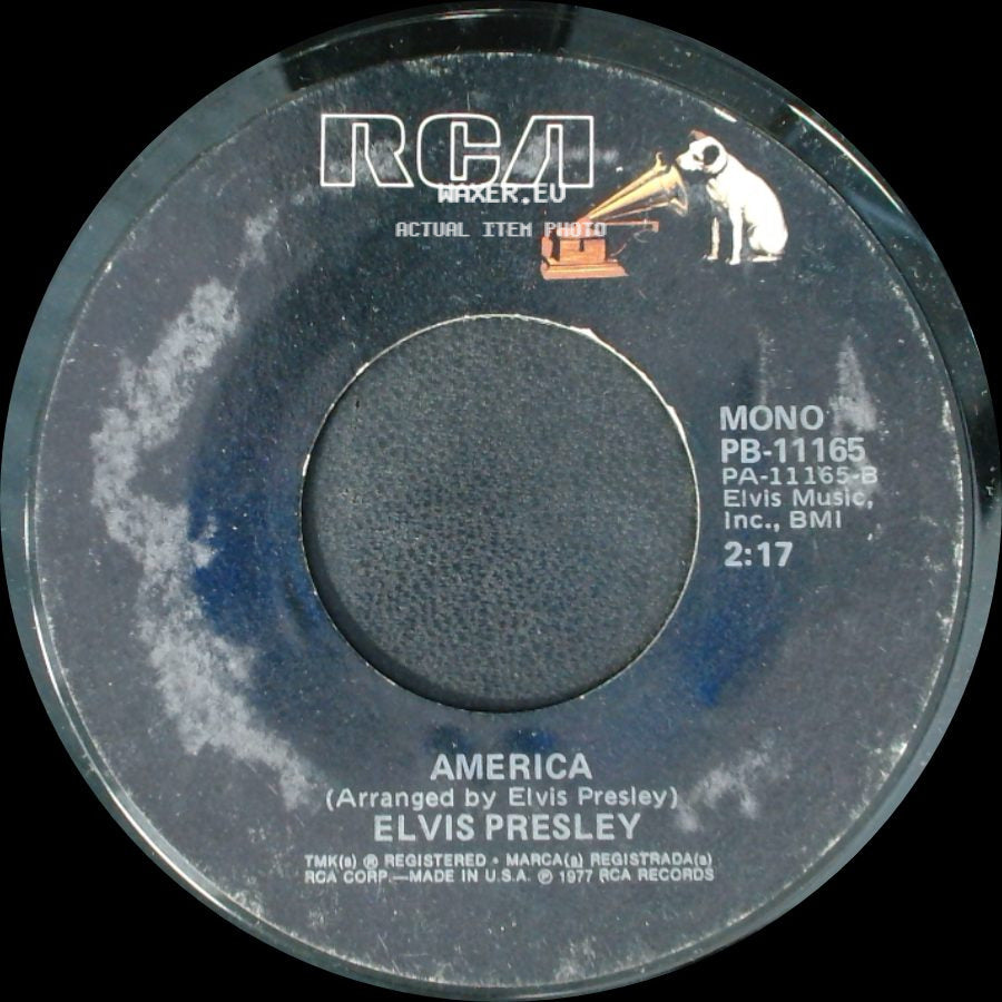 Elvis Presley - America / My Way side A