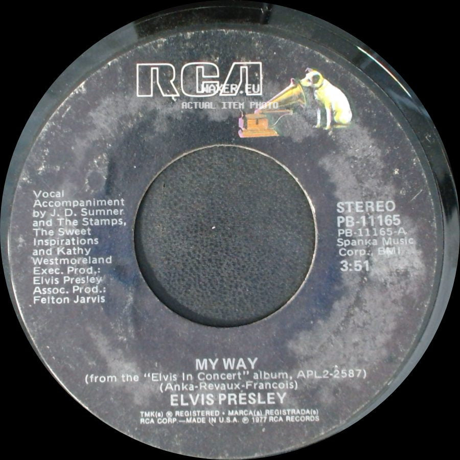 Elvis Presley - America / My Way side B