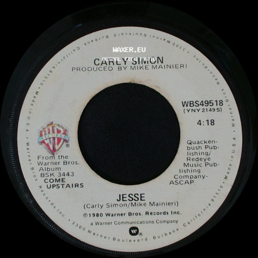 Carly Simon - Stardust / Jesse side B