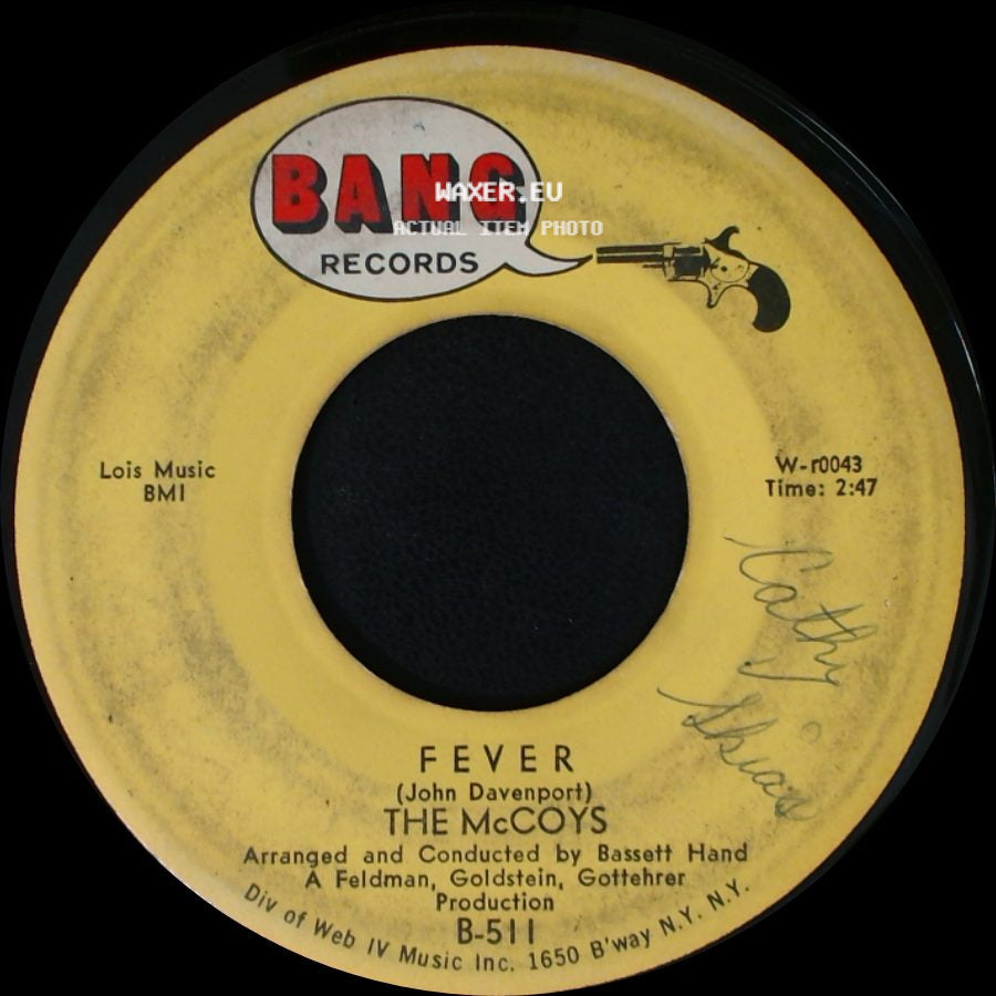 The Mccoys - Sorrow / Fever side B