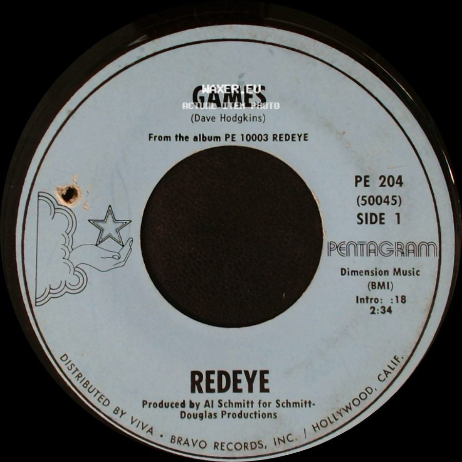 Redeye - Games / Collections Of Yesterday And Now side A