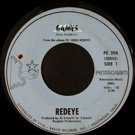 Redeye - Games / Collections Of Yesterday And Now side A