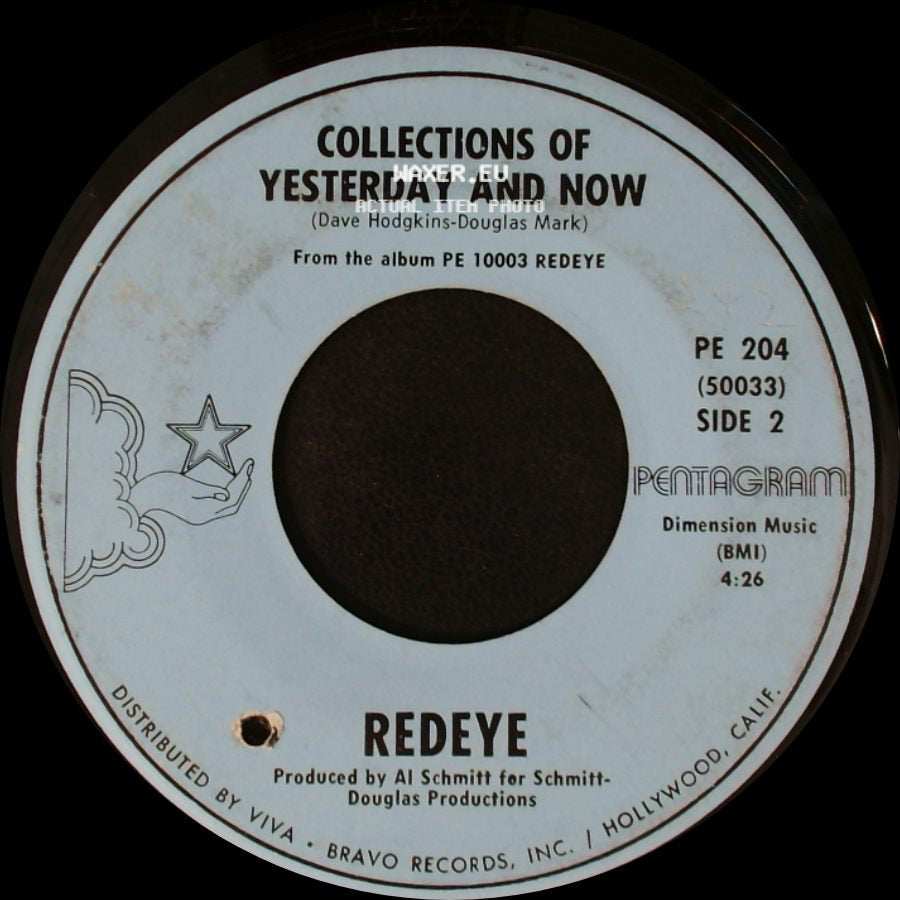 Redeye - Games / Collections Of Yesterday And Now side B