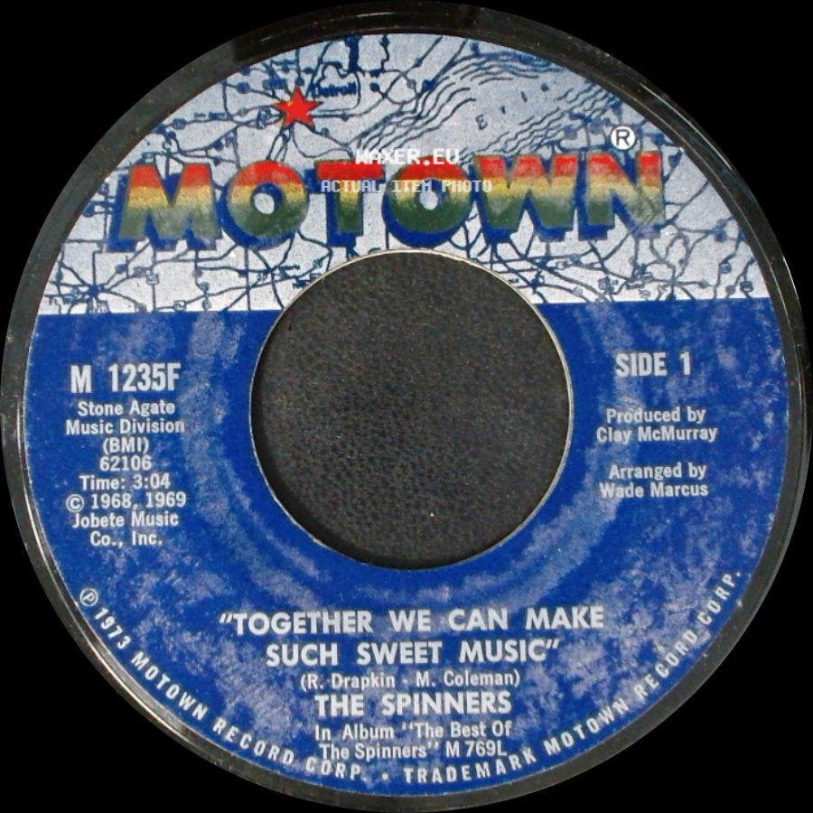 The Spinners - Together We Can Make Such Sweet Music / "Bad, Bad Weather (Till You Come Home)" side A