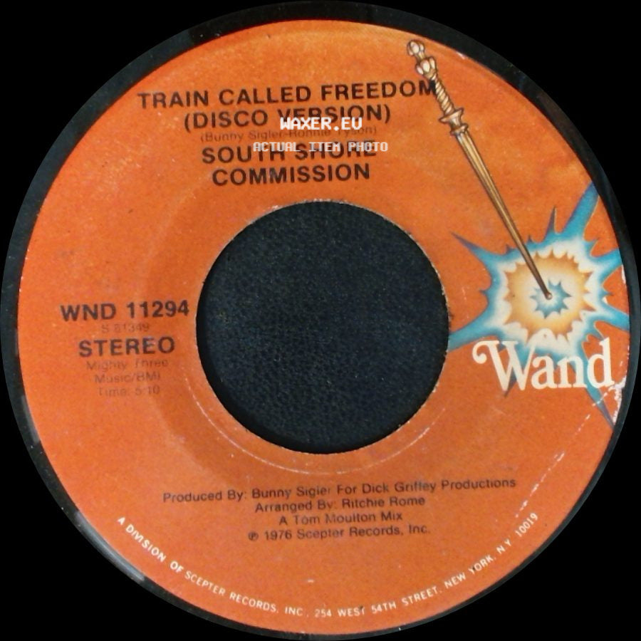 South Shore Commission - Train Called Freedom (Disco Version) / Train Called Freedom side A