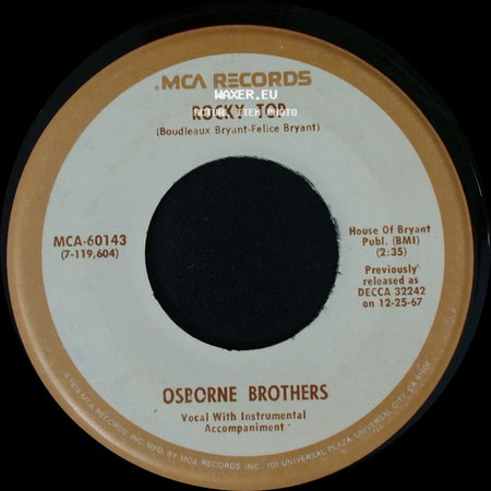 Osborne Brothers - Rocky Top / Up This Hill And Down side A